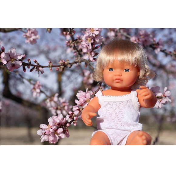 Miniland Blond Hair Anatomically Correct Girl Doll - Picture 6 of 6
